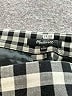 Madewell Checkered-gingham Black Shorts Size 6 - photo 3