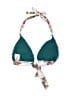 Becca Floral White Swimsuit Top Size L - photo 2