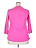 Unbranded Pink 3/4 Sleeve T-Shirt Size XXL - photo 2