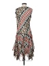 Robbie Bee 100% Polyester Print Gray Cocktail Dress Size 4 - photo 2