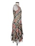 Robbie Bee 100% Polyester Print Gray Cocktail Dress Size 4 - photo 4
