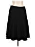 Talbots Solid Black Casual Skirt Size Lg Petite - photo 1