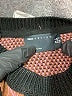 ASOS Design 100% Acrylic Argyle Black Pullover Sweater Size 4 - photo 7