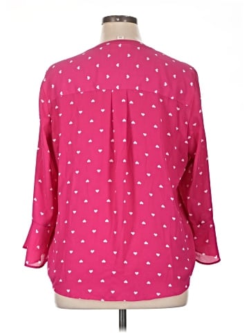 Style&Co 3/4 Sleeve Blouse (view 2)