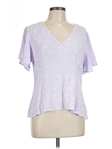 Ann Taylor LOFT Short Sleeve Blouse (view 1)