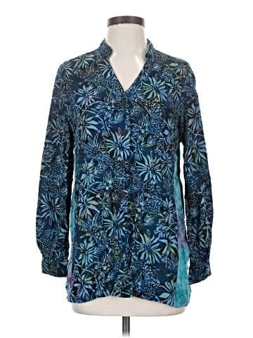 Soft Surroundings Long Sleeve Button-Down Shirt (view 1)