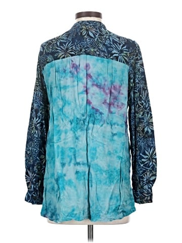 Soft Surroundings Long Sleeve Button-Down Shirt (view 2)
