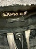 Express Stripes Black Casual Pants Size 4 - photo 4