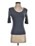 ADAY Gray 3/4 Sleeve T-Shirt Size S - photo 1