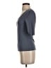 ADAY Gray 3/4 Sleeve T-Shirt Size S - photo 5