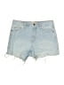Universal Thread Blue Denim Shorts Size 4R - photo 1