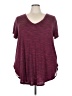 Torrid Burgundy Active T-Shirt Size 4X Plus (4) - photo 1