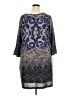 CHRIS McLaughlin Paisley Blue Casual Dress Size 22 - photo 2