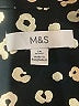 M&S Stars Black Long Sleeve Button-Down Shirt Size 14 Petite - photo 7