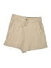 BCBG Solid Tan Brown Khaki Shorts Size M - photo 1