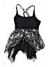 Unbranded Chevron-herringbone Black Swimsuit Cover Up Size XL - photo 1