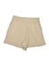BCBG Solid Tan Brown Khaki Shorts Size M - photo 2