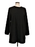 Ganni Solid Black Casual Dress Size EU 42 / US 12 - photo 1
