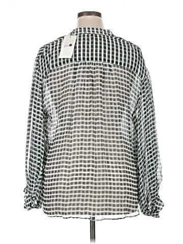 Joie 3/4 Sleeve Silk Top (view 2)