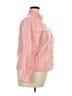 Unbranded 100% Polyester Stripes Orange Long Sleeve Blouse Size XXL - photo 4