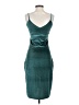 Assorted Brands Solid Teal Cocktail Dress Size S - photo 2