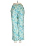 Talbots Print Blue Casual Pants Size 8 - photo 2