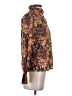 Unbranded Floral Brown Purple Long Sleeve Blouse Size XS - photo 4