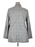 Cato Houndstooth Gray Blazer Size 18-20W - photo 2