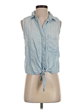 Cloth & Stone Sleeveless Button Down Shirt