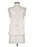 Shein 100% Polyester Ivory Sleeveless Blouse Size S - photo 2