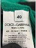 Dolce & Gabbana Color Block Solid Green pullover sweater Size EU (IT) 40 / US 4 - photo 3