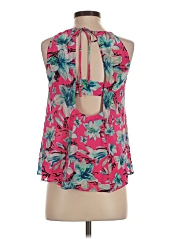 Nanette Lepore Sleeveless Silk Top (view 2)