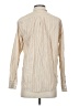 Everlane Stripes Tan Long Sleeve Button-Down Shirt Size 4 - photo 2