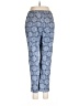 Talbots Print Blue Casual Pants Size 8 - photo 2