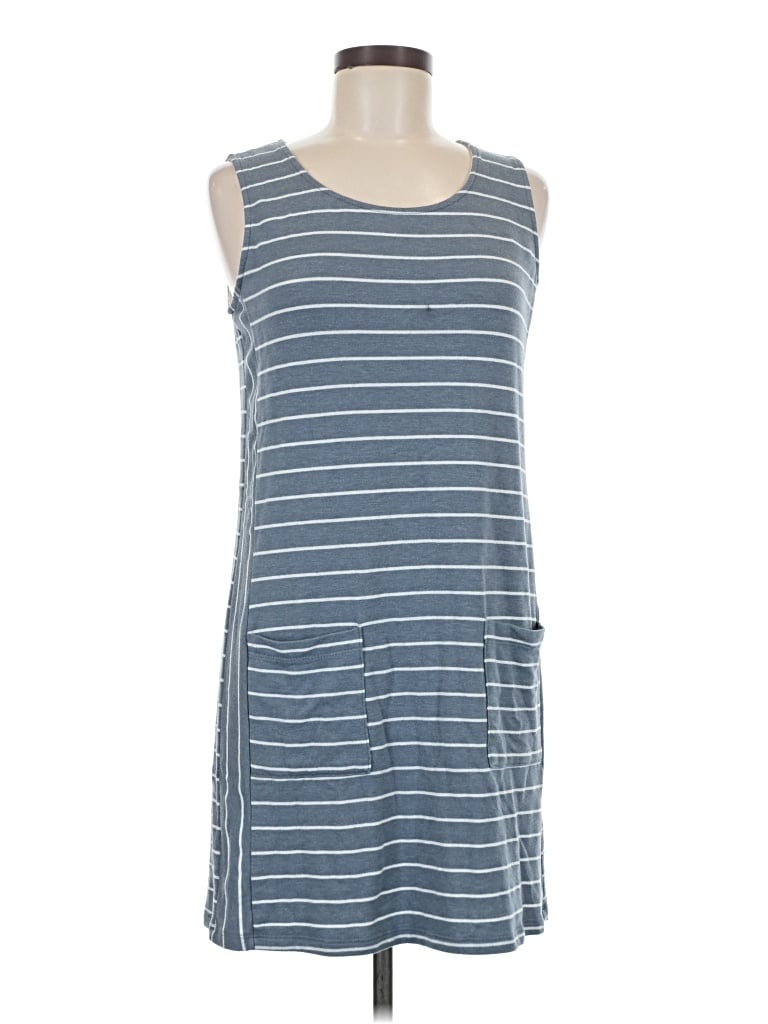 Pre-owned Kaileigh Casual Dress In Gray