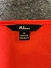 Milano 100% Polyester Orange Sleeveless Blouse Size M - photo 7