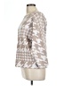 Love Scarlett Houndstooth Tan Pullover Sweater Size L - photo 5