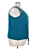 Lane Bryant 100% Rayon Teal Sleeveless Blouse Size 22 - photo 4