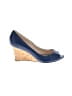 Cole Haan 100% Leather Blue Wedges Size 8 - photo 1