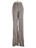 Max Mara Chevron-herringbone Gray Silver Dress Pants Size 8 - photo 1