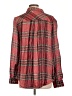 Style&Co Plaid Red Long Sleeve Blouse Size L - photo 2