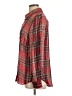 Style&Co Plaid Red Long Sleeve Blouse Size L - photo 5