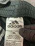 Adidas 100% Polyester Black Track Pants Size 8 - photo 3