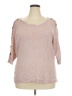 Misia 100% Acrylic Pink Pullover Sweater Size 2X - photo 1