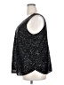 Ann Taylor LOFT 100% Polyester Black Sleeveless Blouse Size 20 - photo 5