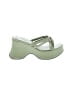 Jeffrey Campbell Green Wedges Size 8 1/2 - photo 1
