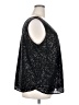 Ann Taylor LOFT 100% Polyester Black Sleeveless Blouse Size 20 - photo 4