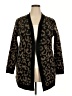Aqua Animal Print Brown Cardigan Size XXL - photo 1