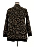 Aqua Animal Print Brown Cardigan Size XXL - photo 2