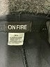 ON FIRE Graphic Black Casual Pants Size XL - photo 4